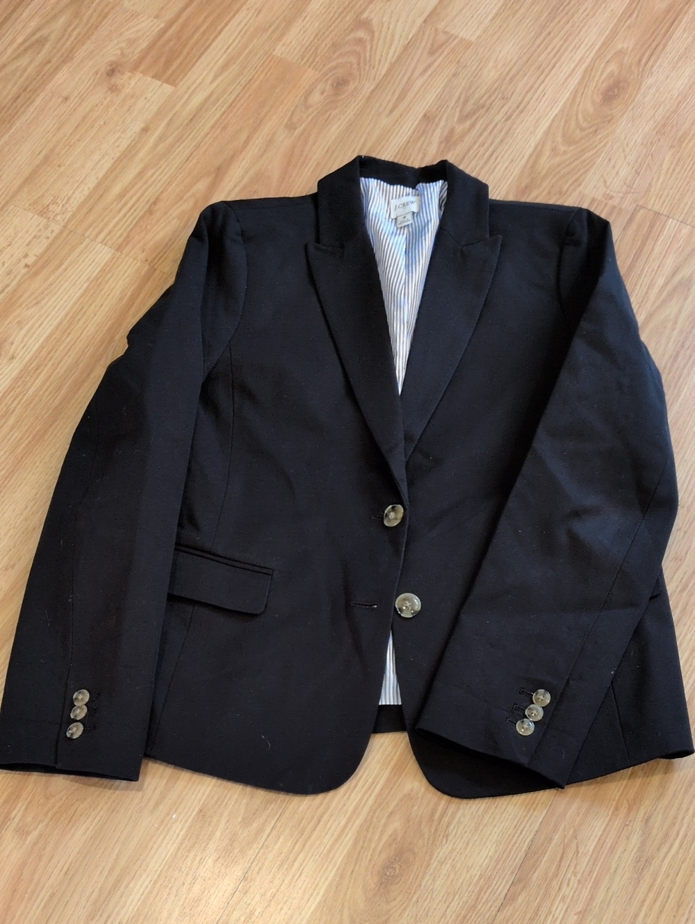 J Crew Black Blazer Size 8/Medium